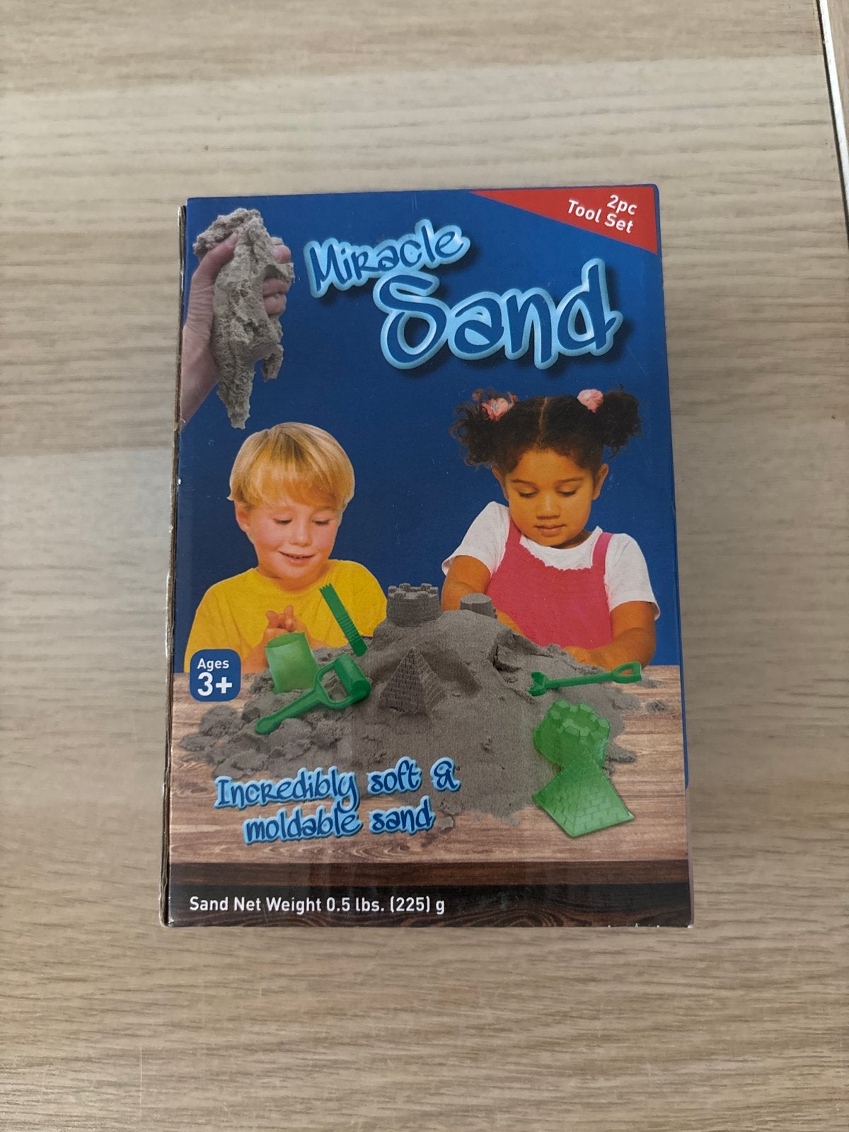 Miracle Sand - Kinetisch Zand met 2-delige gereedschapset, Ophalen of Verzenden, Nieuw, Jongen of Meisje
