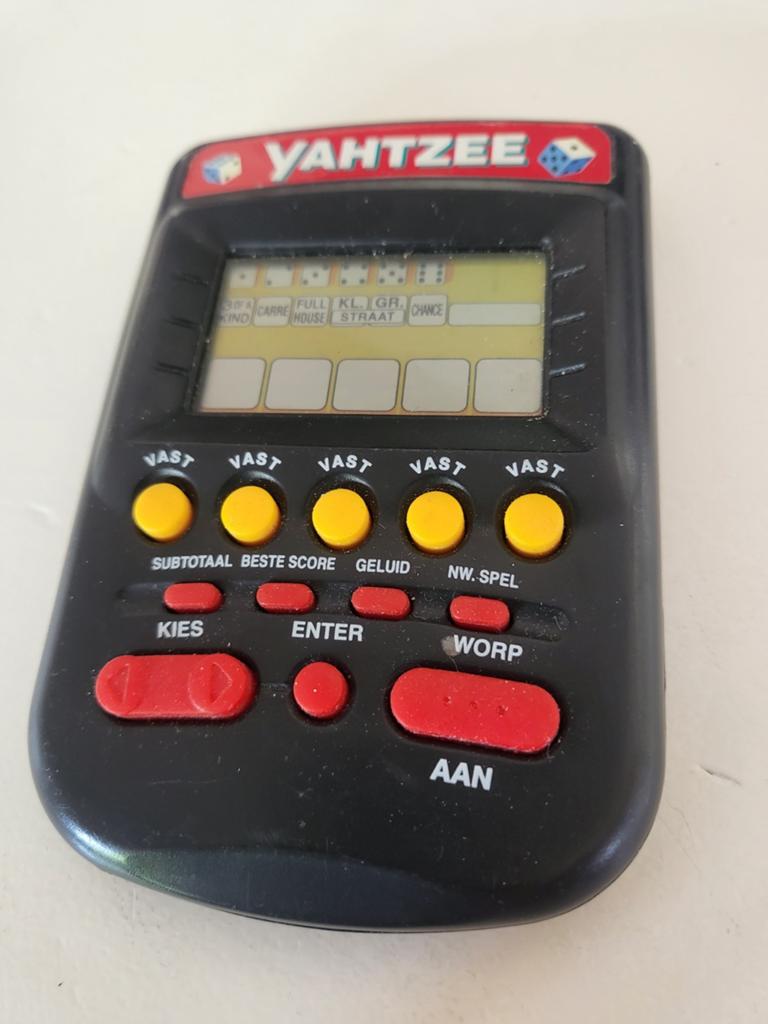 Yahtzee spel, Ophalen of Verzenden, Zo goed als nieuw