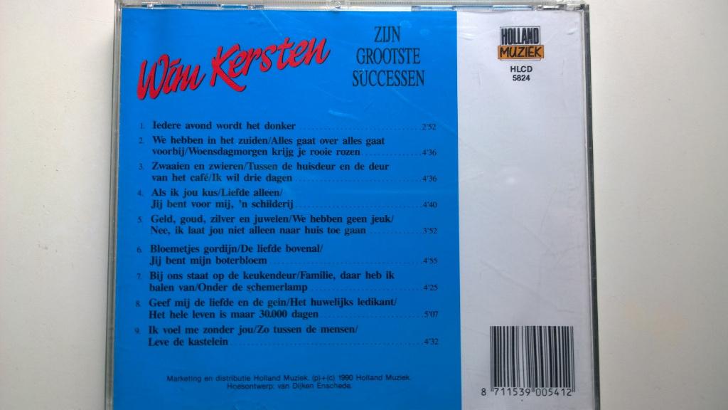 Wim Kersten - Zijn Grootste Successen, Ophalen of Verzenden, Zo goed als nieuw, Pop