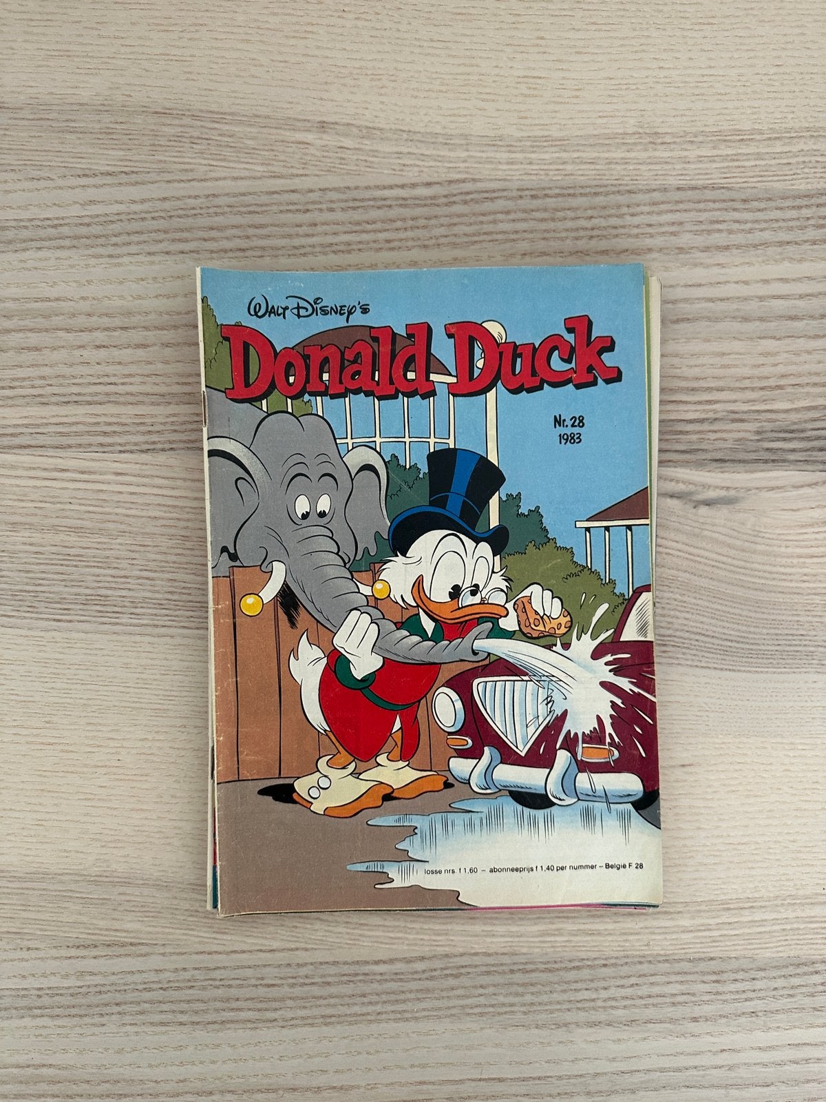 Donald Duck weekblad 1983, Eén stripboek, Ophalen, Gelezen