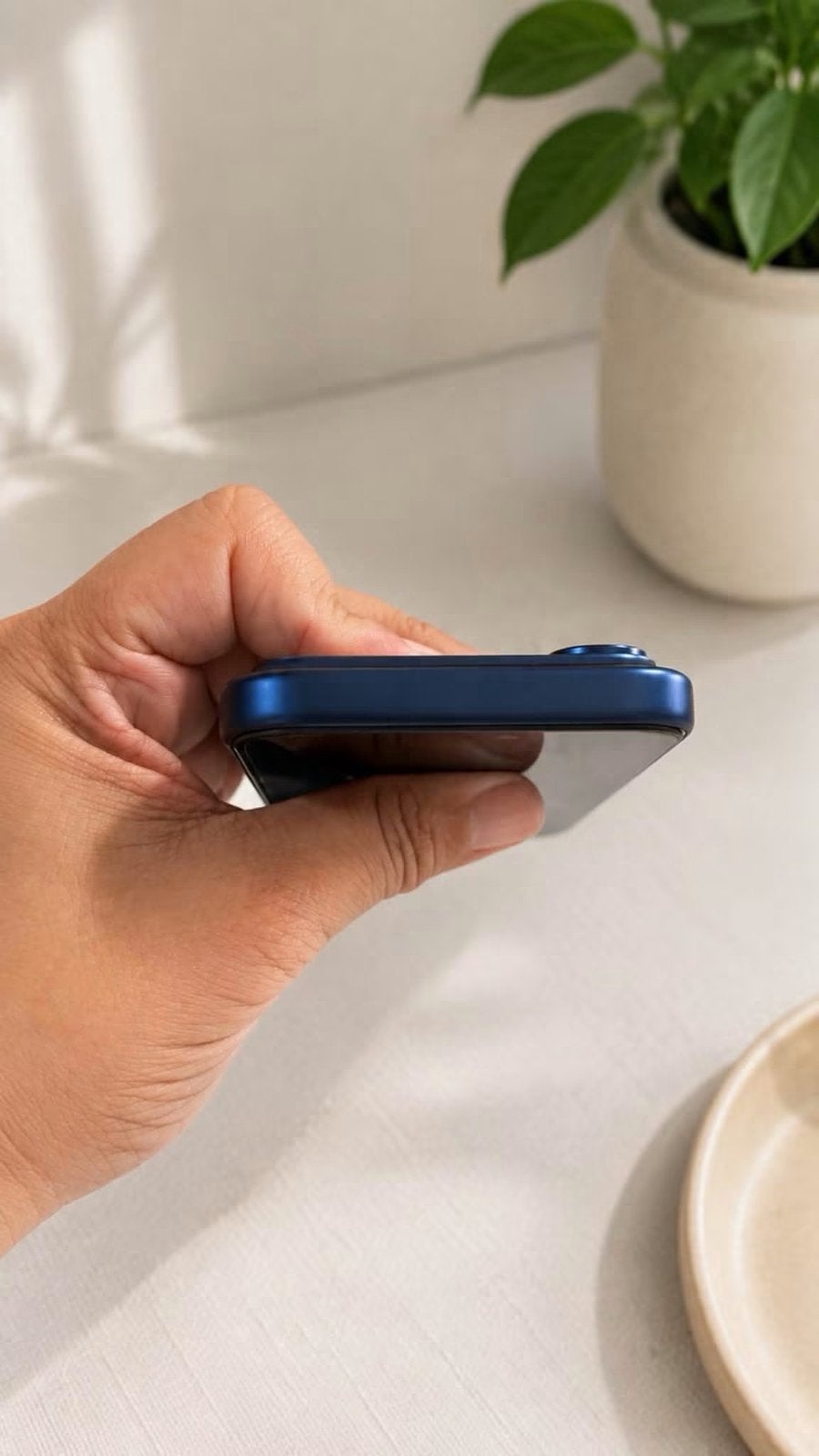 iPhone 17 Pro 256GB - Nieuwstaat, Telecommunicatie, 256 GB, Blauw, Ophalen of Verzenden, Zo goed als nieuw