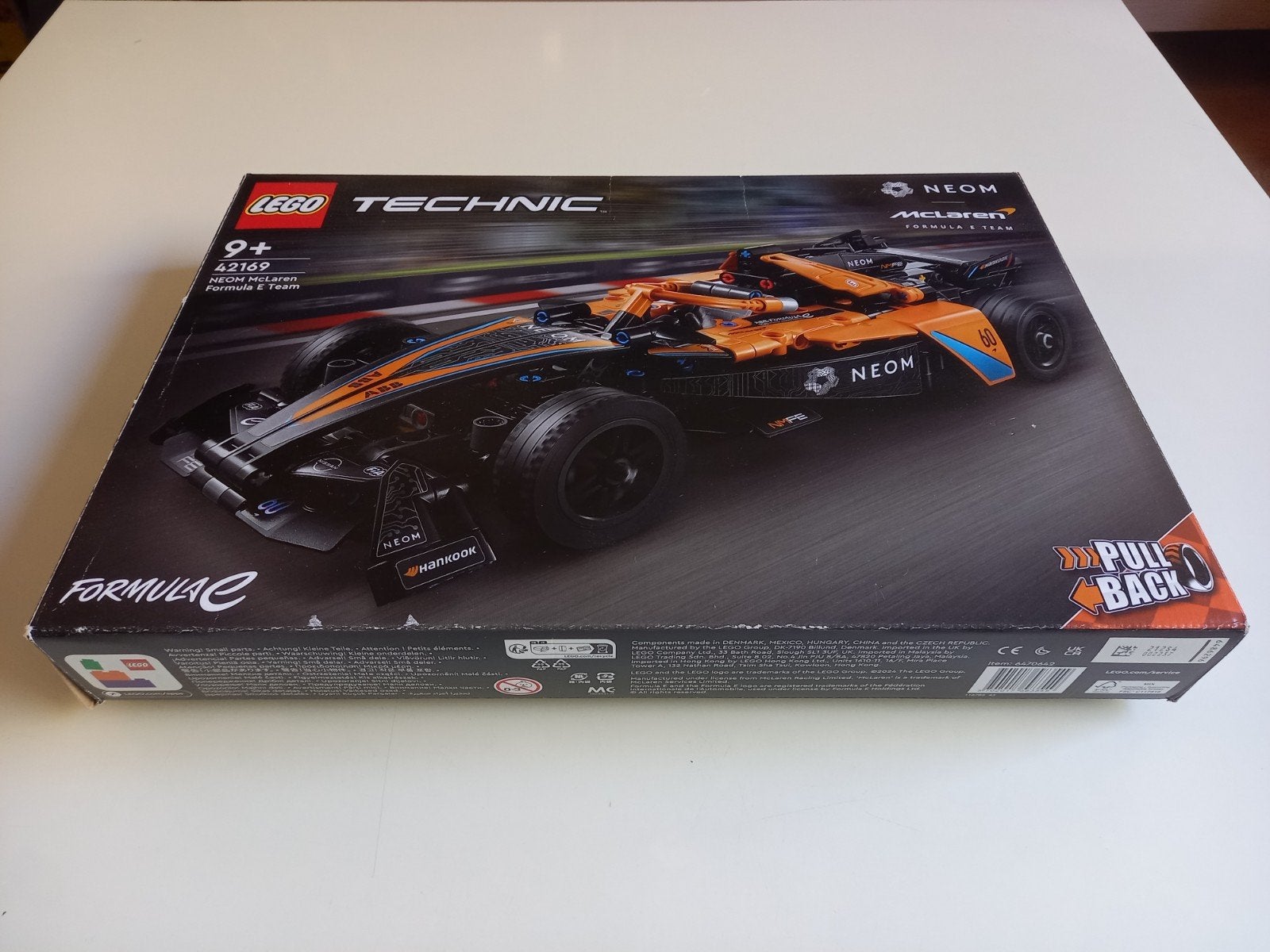 Lego Technic 42169 NEOM Mclaren Formula E Team, Compleet, Lego, Ophalen of Verzenden, Zo goed als nieuw