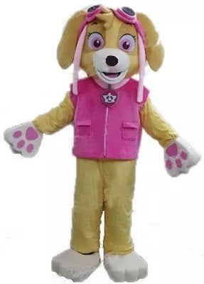 Skye PAW Patrol mascotte te huur, Ophalen