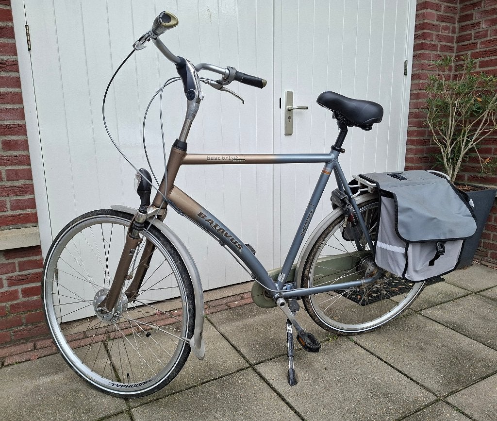 Hoge herenfiets Batavus, Ophalen, Gebruikt, Versnellingen, Batavus