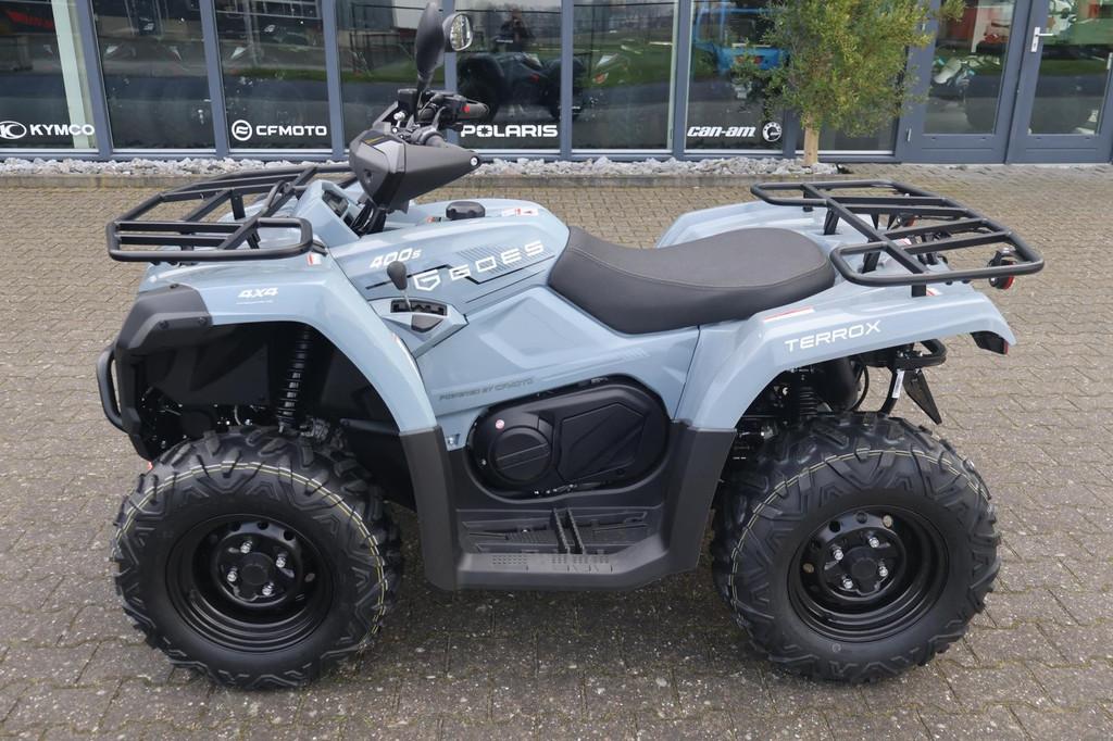 Goes TERROX 400 S AGRI QUAD GOES T Kenteken (bj 2025), Motoren, Quads en Trikes, Mooof cf moto benelux, Receptie@mooof.eu, Rijksweg 440
8710  Wielsbeke, BE