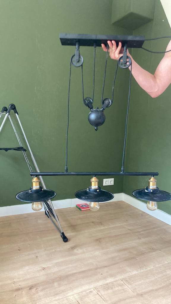Hanglamp/eettafellamp, Ophalen of Verzenden, Zo goed als nieuw, Minder dan 50 cm