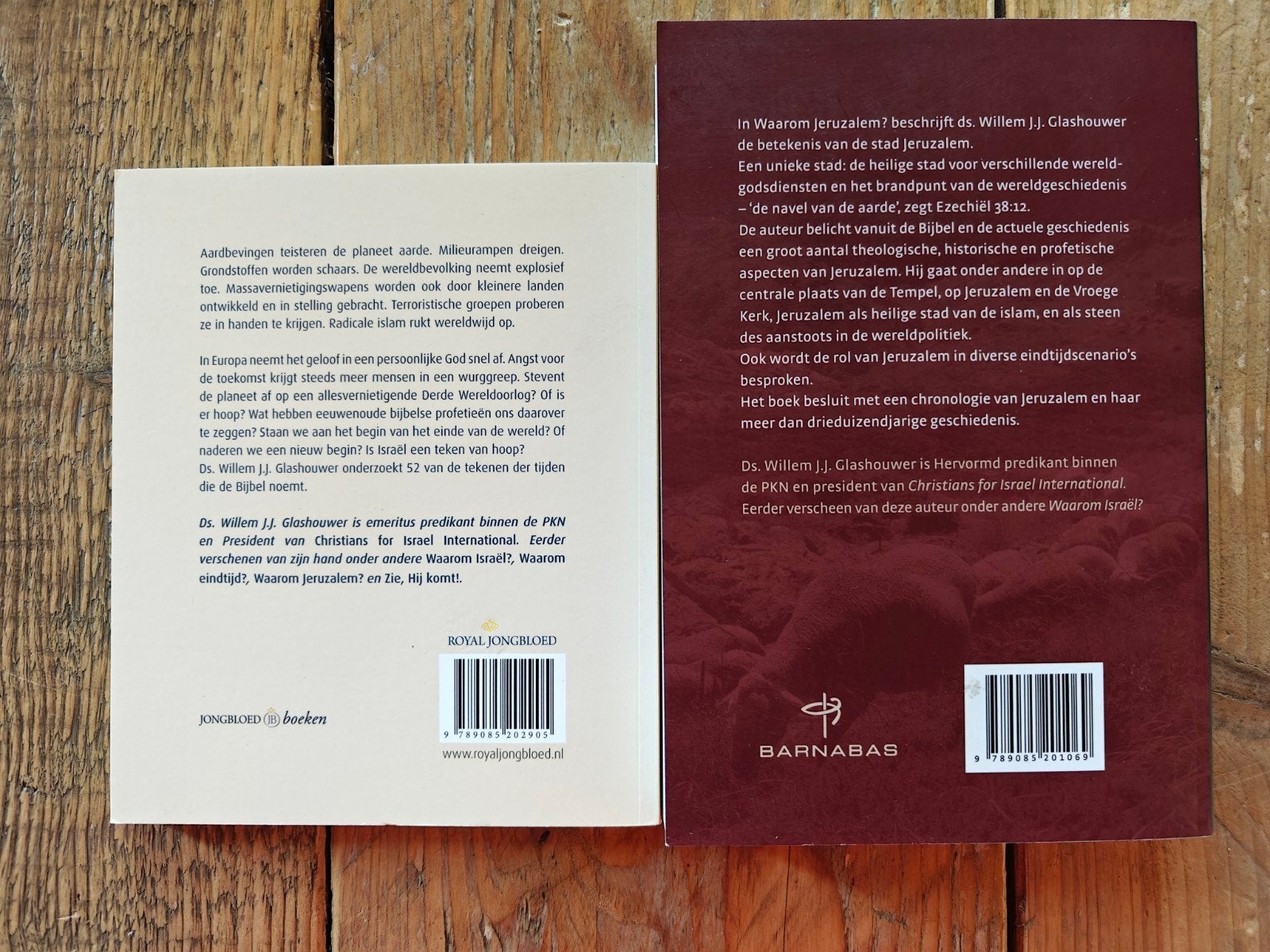 2 Boeken van Willem J.J Glashouwer., Boeken, Ophalen of Verzenden, Zo goed als nieuw