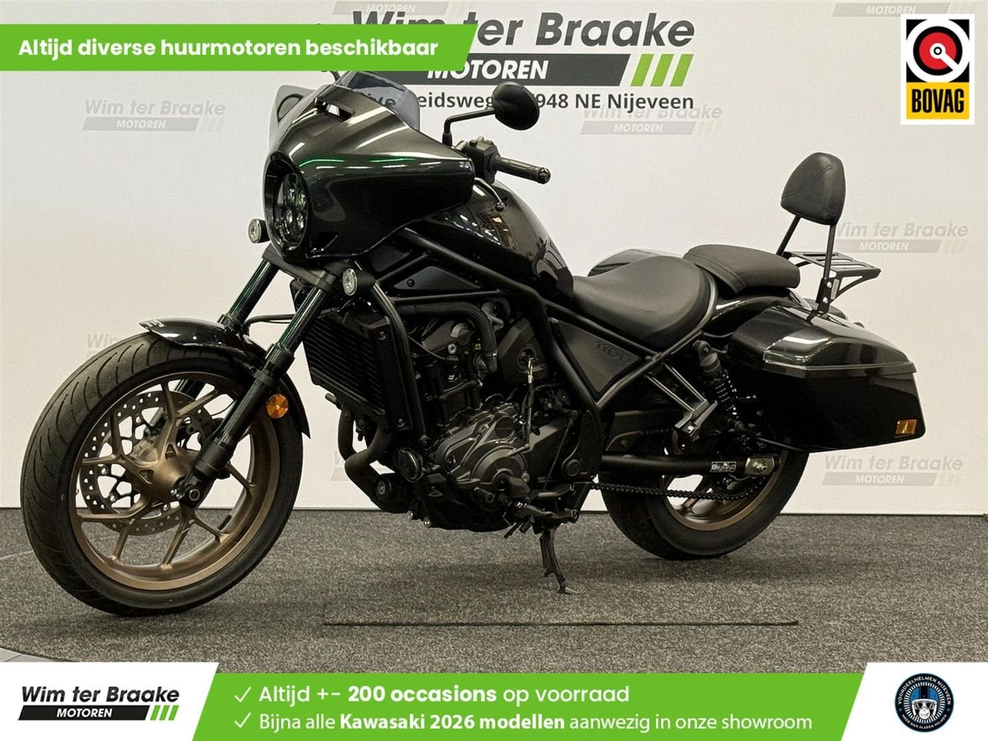Honda CMX 1100 Rebel (bj 2024) 3,935 km, Motoren, Motoren | Honda, 2 cilinders, HONDA, Bedrijf, Onbekend