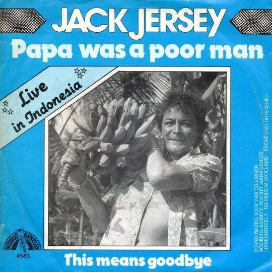 Jack Jersey – Papa Was A Poor Man (Live In Indonesia), Cd's en Dvd's, Vinyl Singles, Ophalen of Verzenden, Nieuw in verpakking