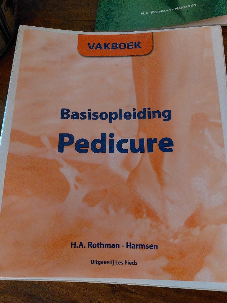 Boeken pedicure/medisch pedicure, Ophalen, Beta, Zo goed als nieuw, MBO