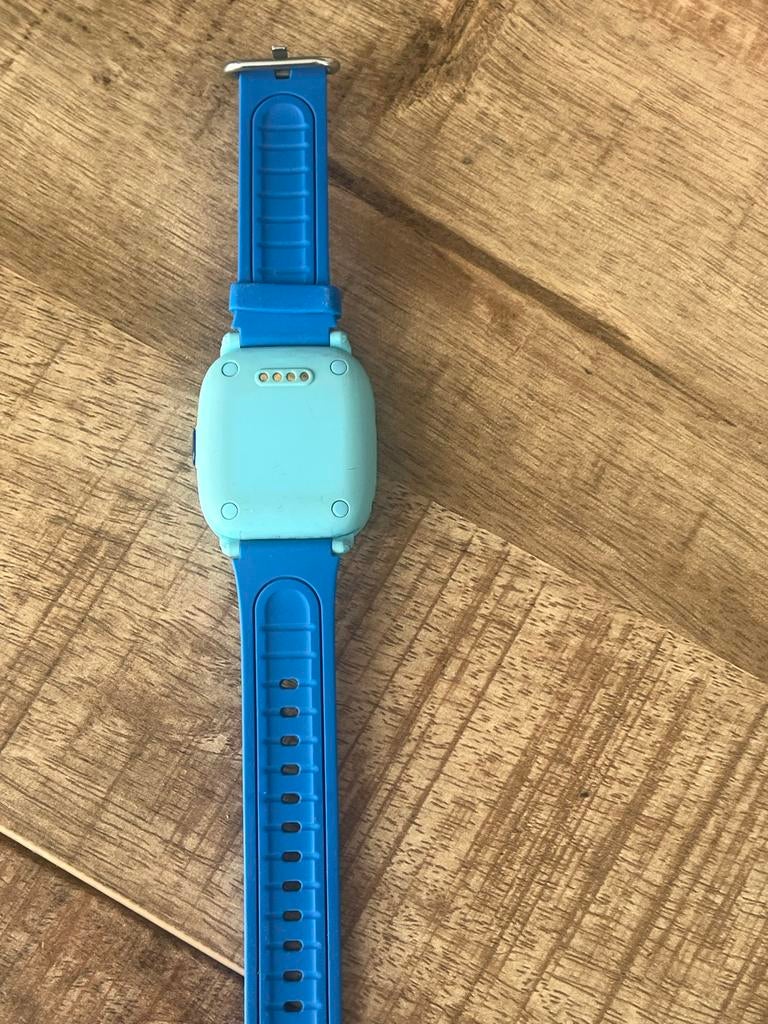 Blauwe kinder smartwatch met GPS en belfunctie, Blauw, Ophalen of Verzenden, Waterdicht, Android