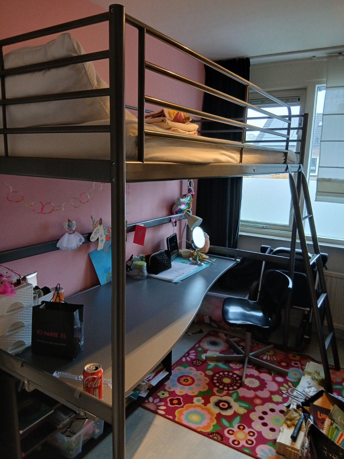 Bed frame, Huis en Inrichting, Ophalen of Verzenden, Eenpersoons, Metaal