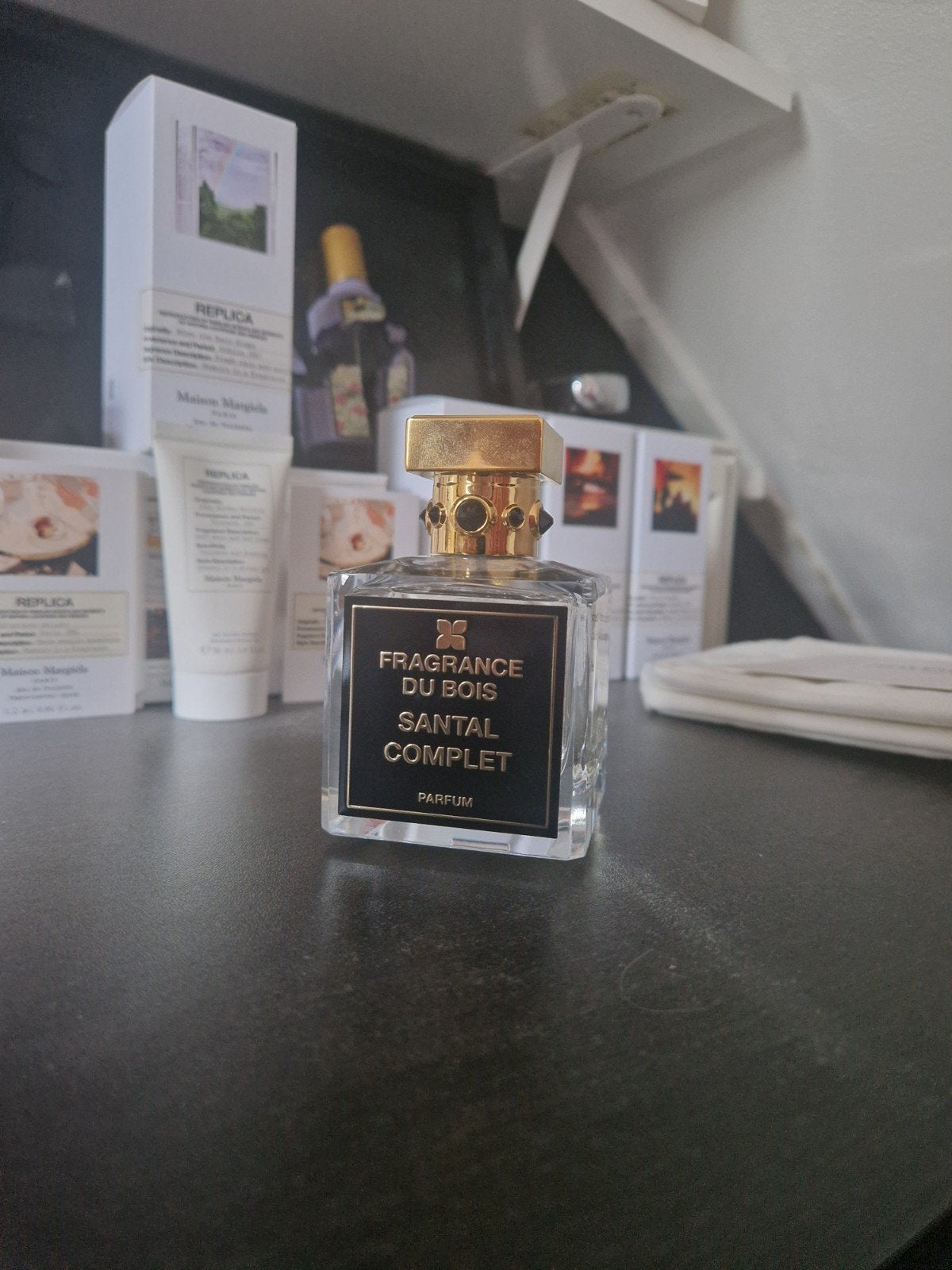 Fragrance Du Bois Santal Complet Parfum - 99% Vol. Origineel, Ophalen of Verzenden, Zo goed als nieuw