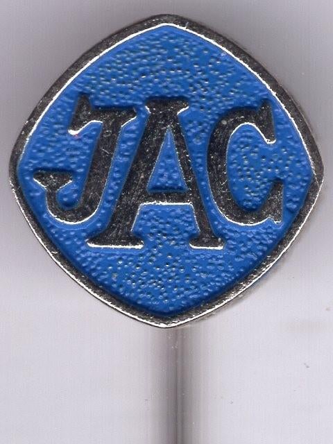 Jeugd Automobiel Club (JAC) blauw/zilverkl speldje ( X_149 ), Verzamelen, Speldjes, Pins en Buttons, Verzenden, Nieuw, Transport