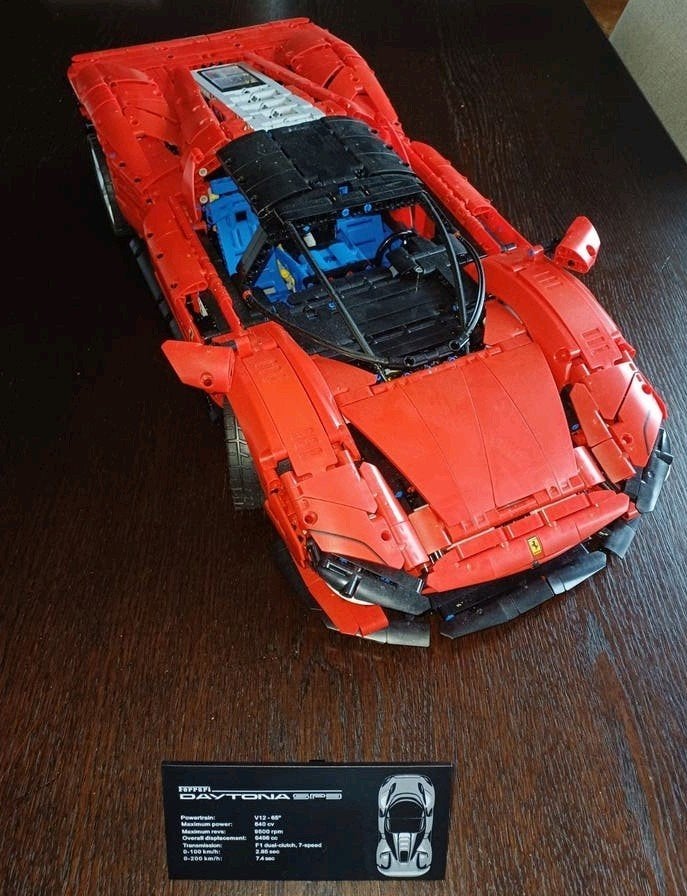 Technic Ferrari, Zo goed als nieuw, Technic, Complete set, Ophalen