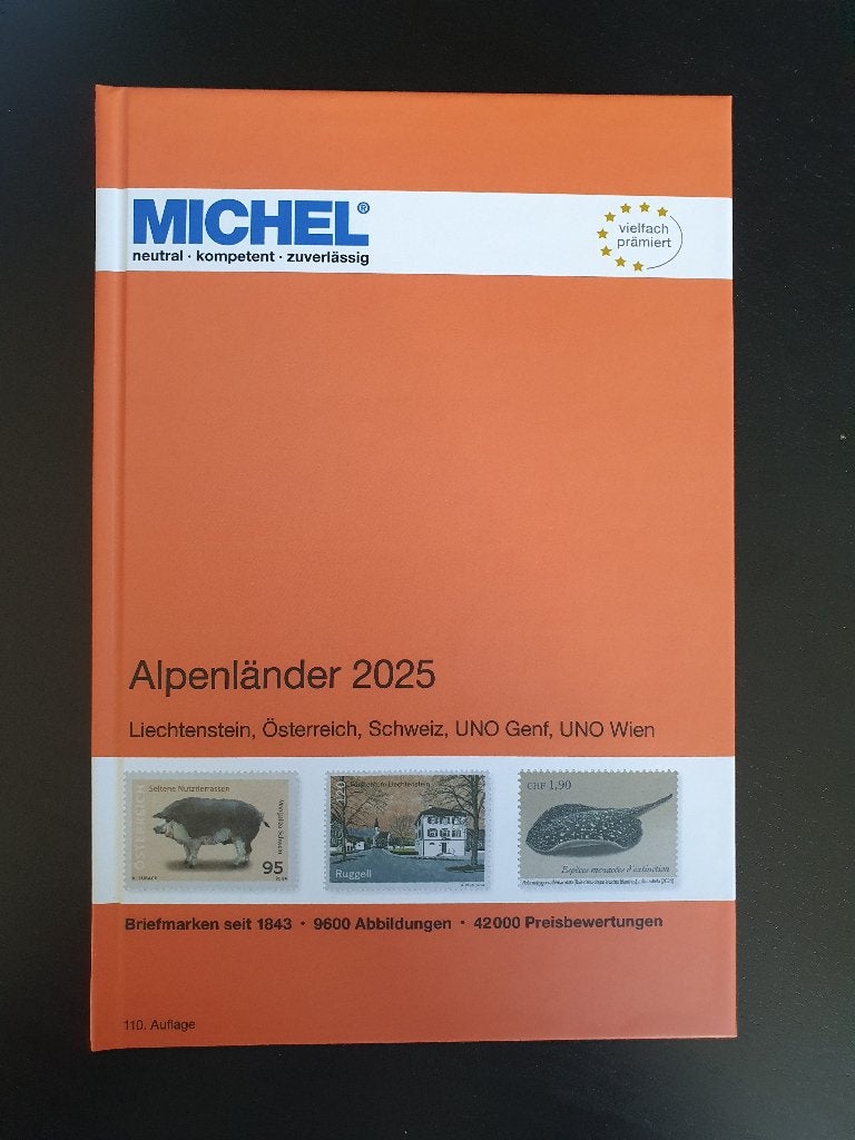 MICHEL 2025 Alpenlanden DEEL 1 NIEUW Catalogus, Postzegels en Munten, Verzenden, Catalogus