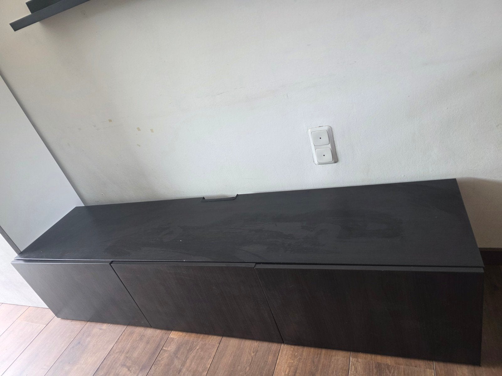 GRATIS Besta tv meubel 180, Huis en Inrichting, Kasten | Televisiemeubels, Ophalen, Gebruikt, 150 tot 200 cm, Minder dan 100 cm
