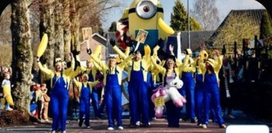 Carnavals optocht kleding, Eén persoon, November