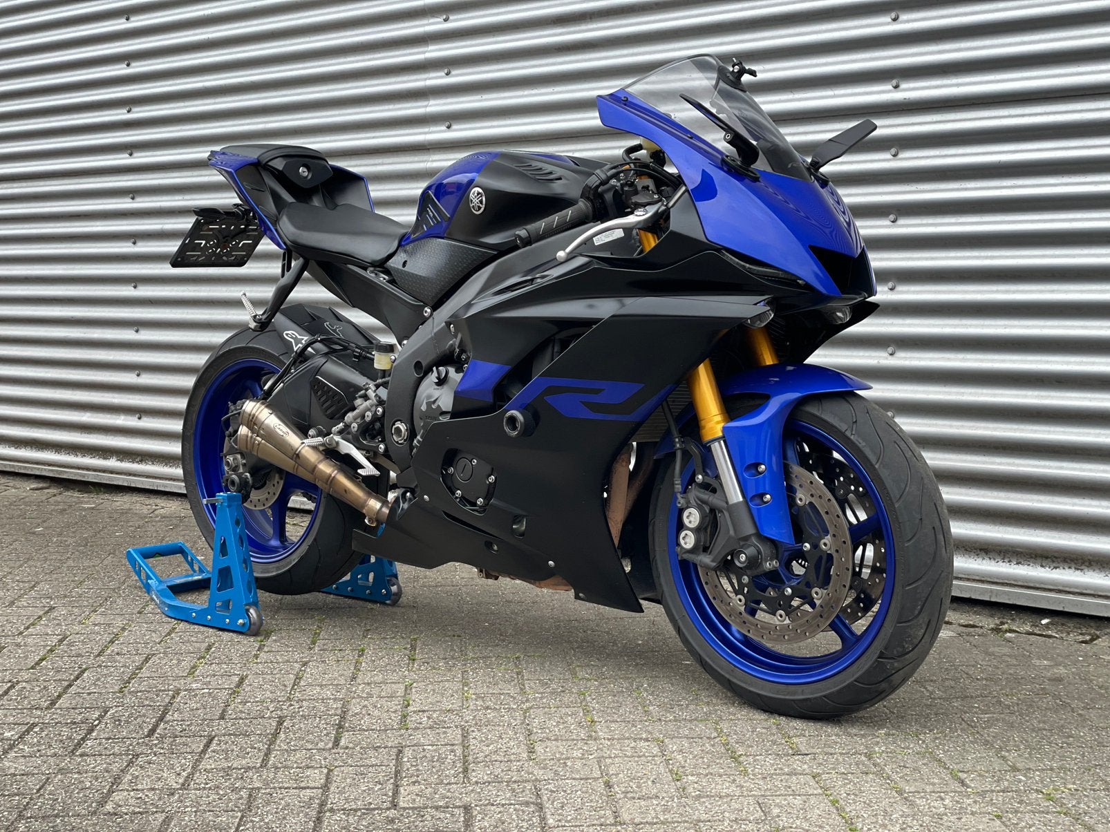 Yamaha R6 RJ27, Occasion, 4 cilinders, Motorrijbewijs A, Bedrijf