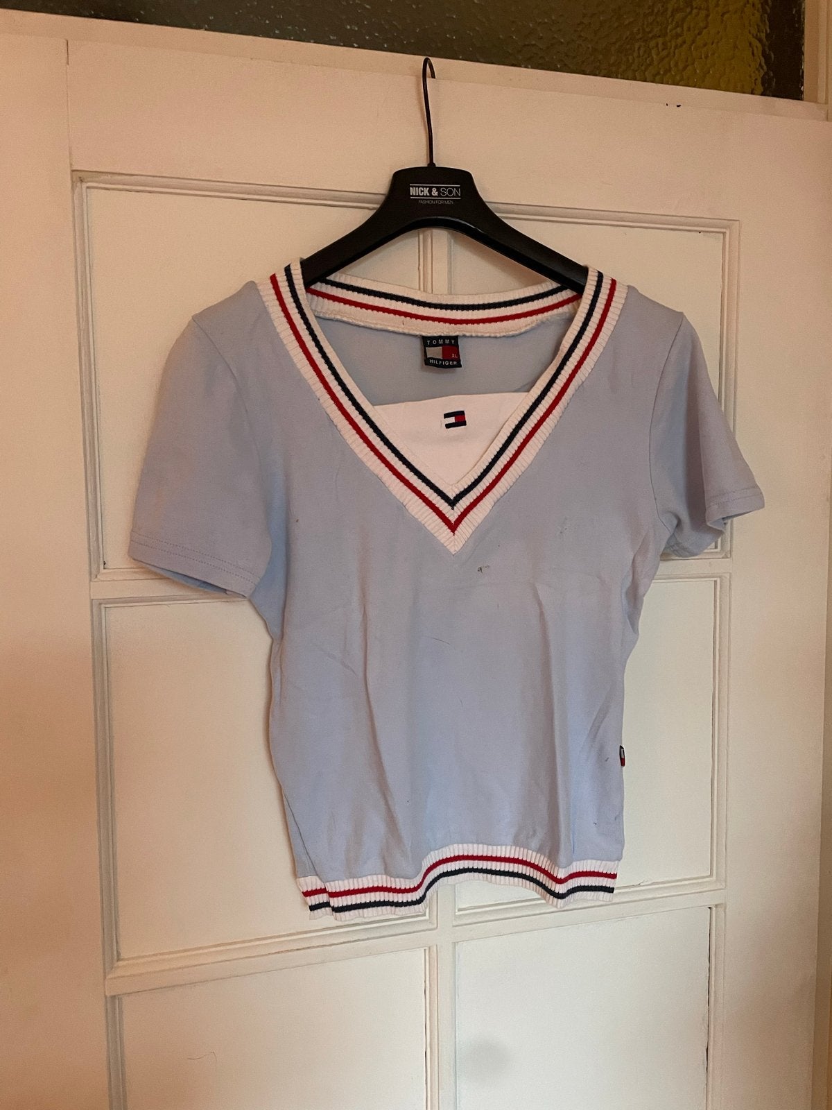 Tommy Hilfiger zomerse trui dames XL - Perfecte staat, Ophalen of Verzenden, Zo goed als nieuw, Maat 46/48 (XL) of groter, Blauw