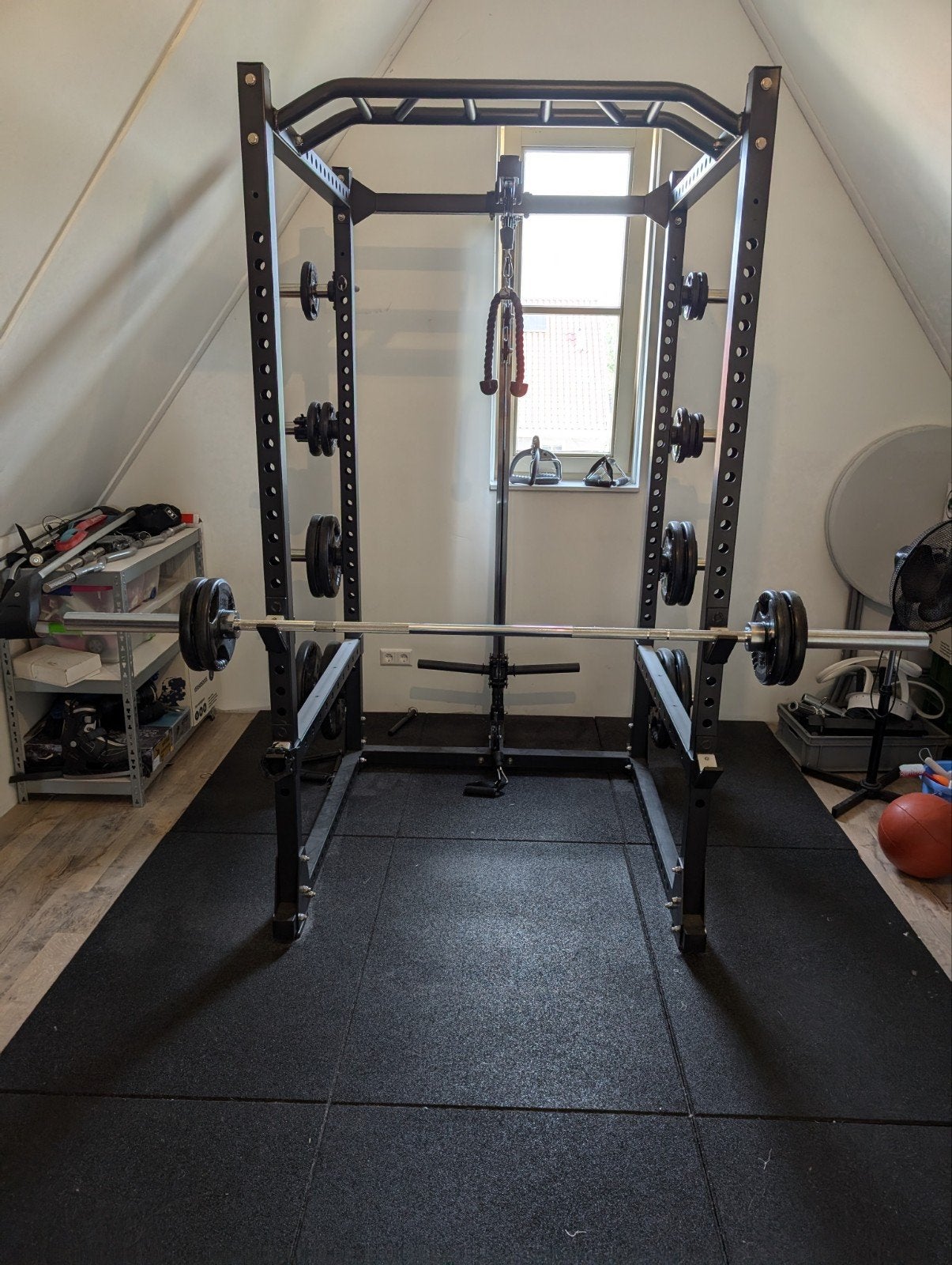 power rack, Ophalen, Gebruikt, Krachtstation