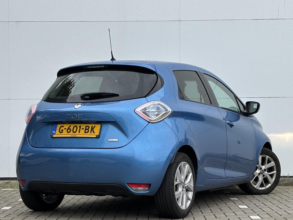 Renault ZOE R110 Limited 41 kWh (ex Accu) | Navigatie | Came, Auto's, Renault, Gebruikt, 300 km, 41 kWh, Blauw