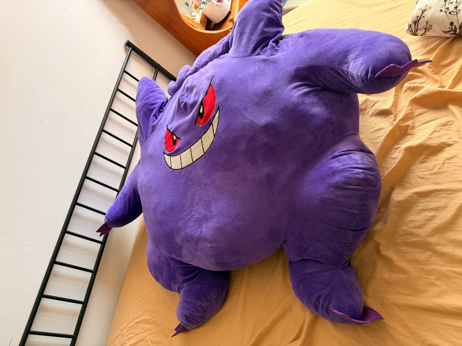 Grote paarse Gengar Pokémon knuffel, Kinderen en Baby's, Speelgoed | Knuffels en Pluche, Paars, Overige merken, Overige typen