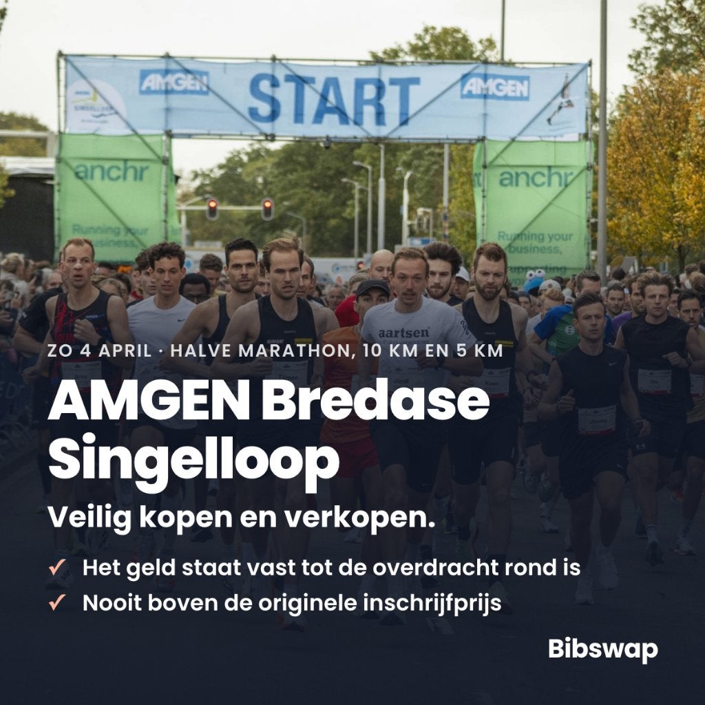 Startbewijs AMGEN Bredase Singelloop 2027 Veilig (ver)kopen?, Eén persoon