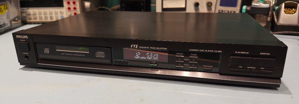 Philips CD660 CD speler, Ophalen of Verzenden, Gebruikt, Philips