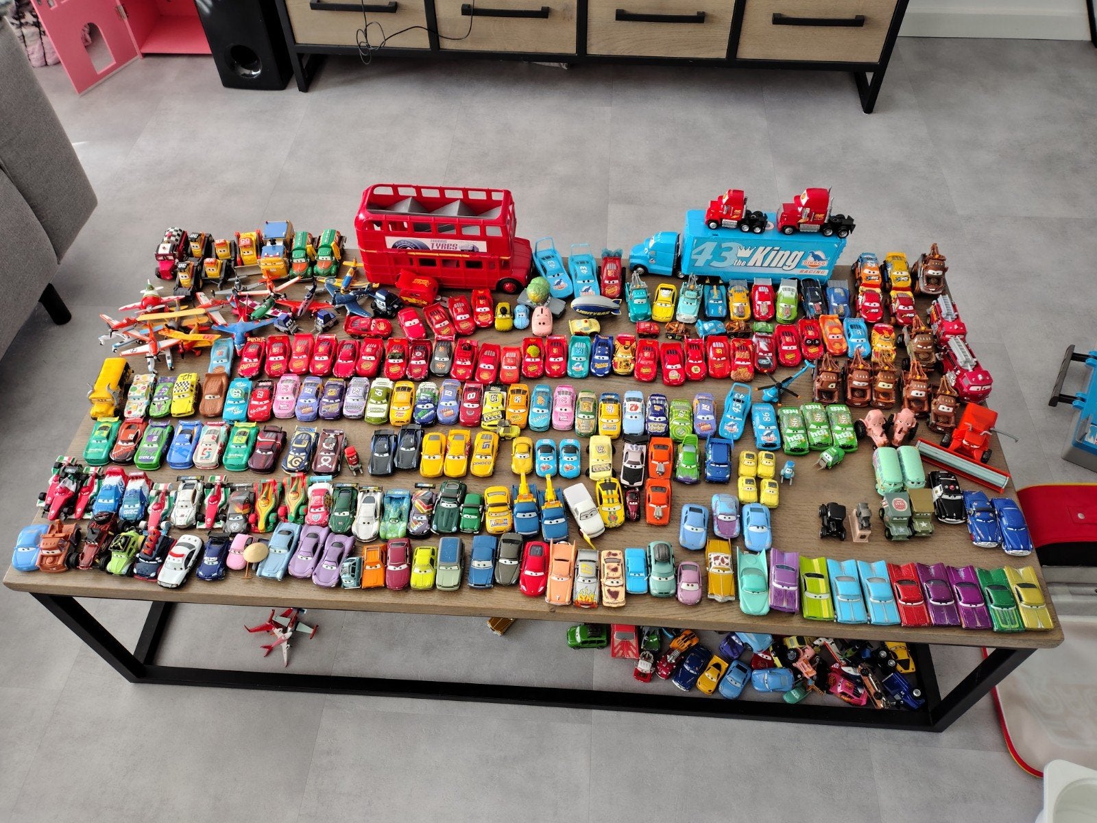 Mega Mattel Disney Cars en Planes Collectie meer dan 230!, Ophalen, Zo goed als nieuw