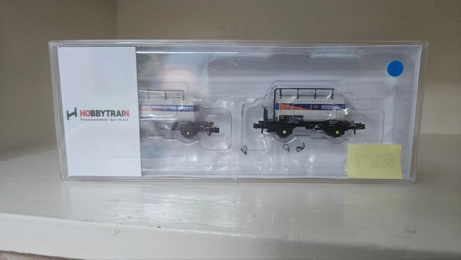 Hobbytrain H24853 2-delige Kesselwagen set DSB/Statoil, Overige merken, Gelijkstroom, Ophalen of Verzenden, Nieuw