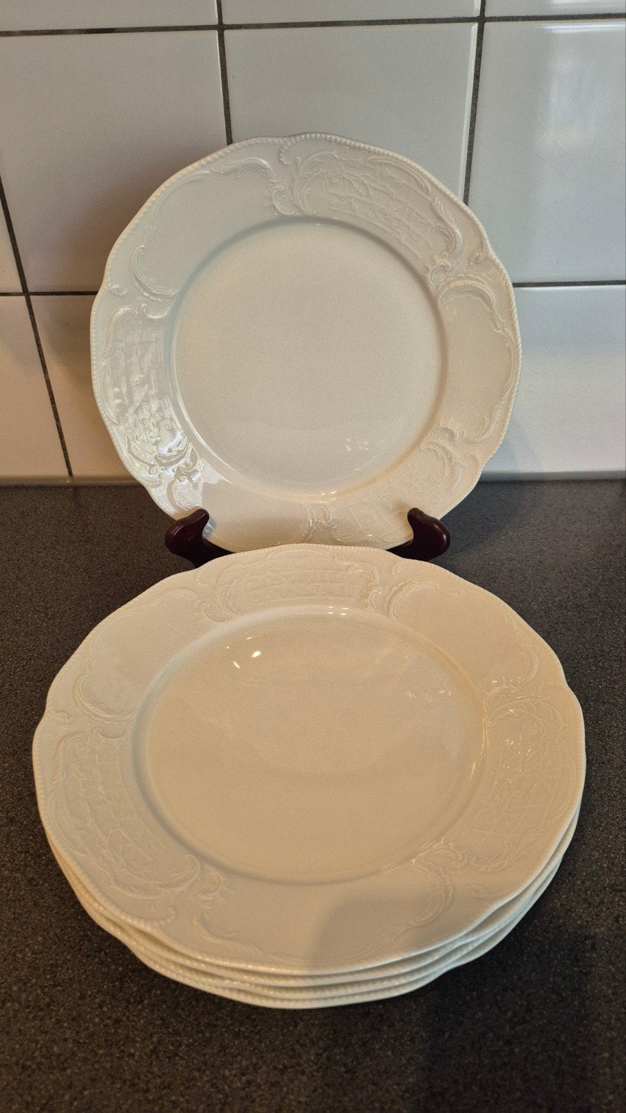 grote rosenthal classic rose 5 st zgan, Huis en Inrichting, Ophalen of Verzenden, Zo goed als nieuw, Overige stijlen, Bord(en)