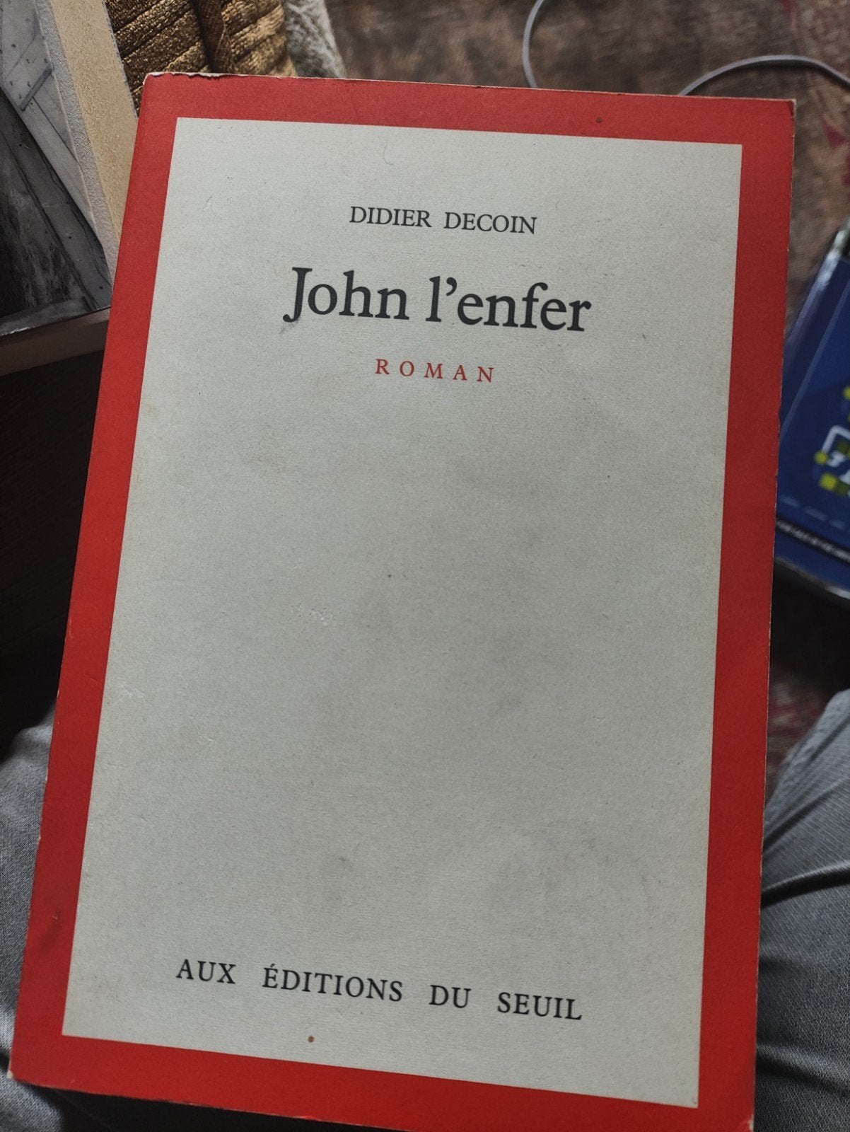 John l'Enfer - Didier Decoin (Frans, Roman), Ophalen of Verzenden, Gelezen, Didier Decoin, Europa overig