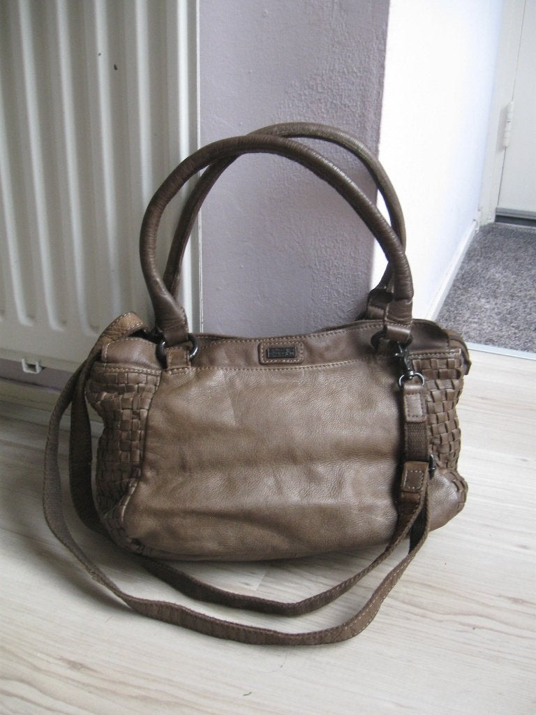 SPIKES & SPARROW mooie stoere leren tas goede staat, Ophalen of Verzenden, Zo goed als nieuw, Overige kleuren, Overige typen