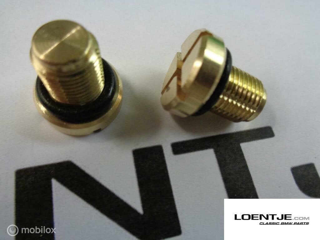 Ontluchtingsschroef nippel messing, beter dan origineel, Auto-onderdelen, Motor en Toebehoren, Nieuw, Ophalen of Verzenden, BMW