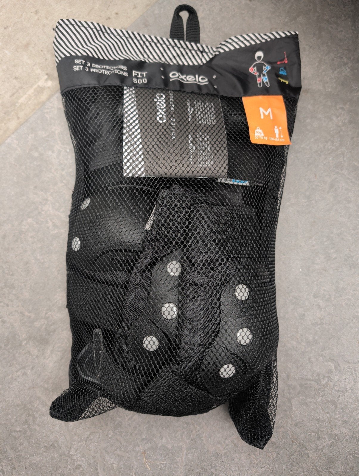 Oxelo Fit 500 Beschermset Maat M (Knie, Elleboog, Pols), Ophalen of Verzenden, Nieuw