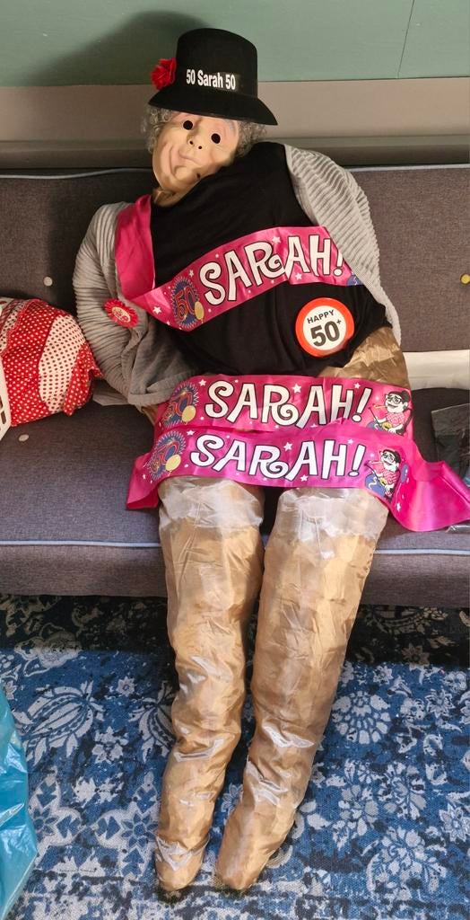 Sarah pop met accessoires, Ophalen, Gebruikt, Versiering, Abraham of Sarah