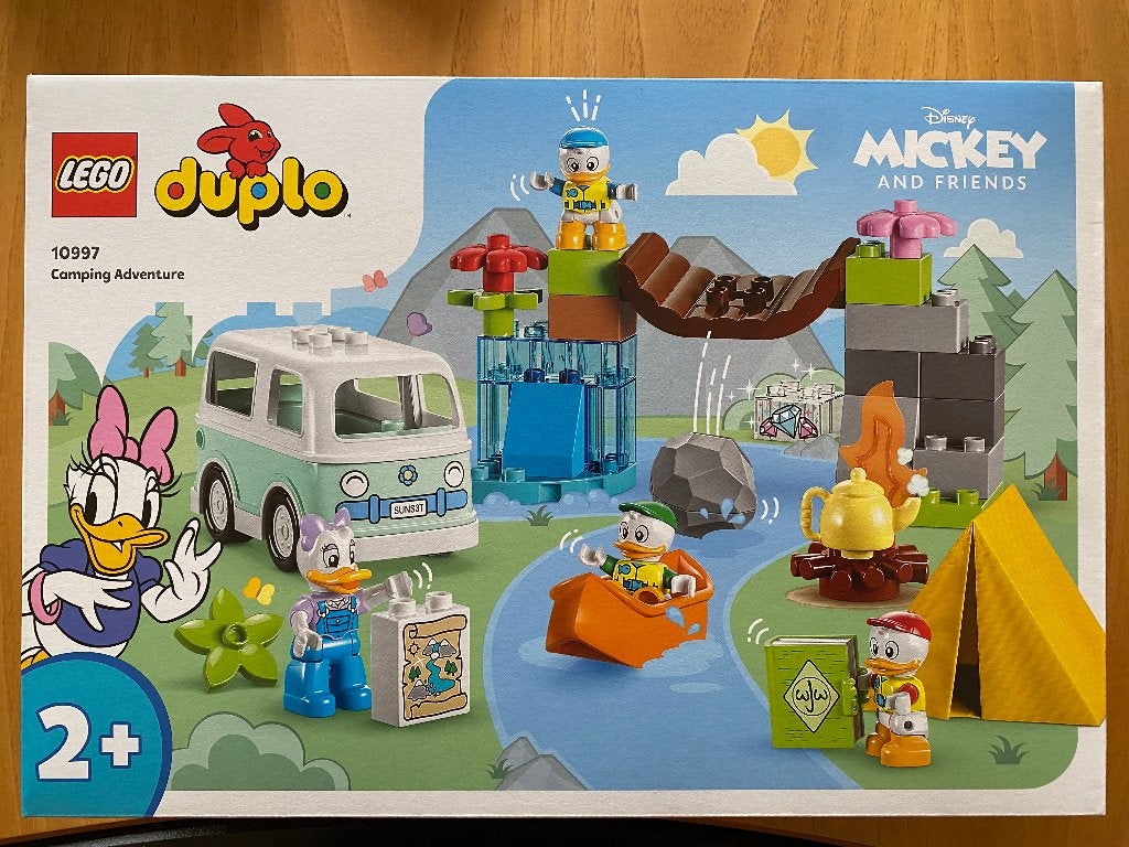 Lego 10997 Duplo Disney Kampeeravontuur, Ophalen, Nieuw, Complete set, Ongeopend/sealed