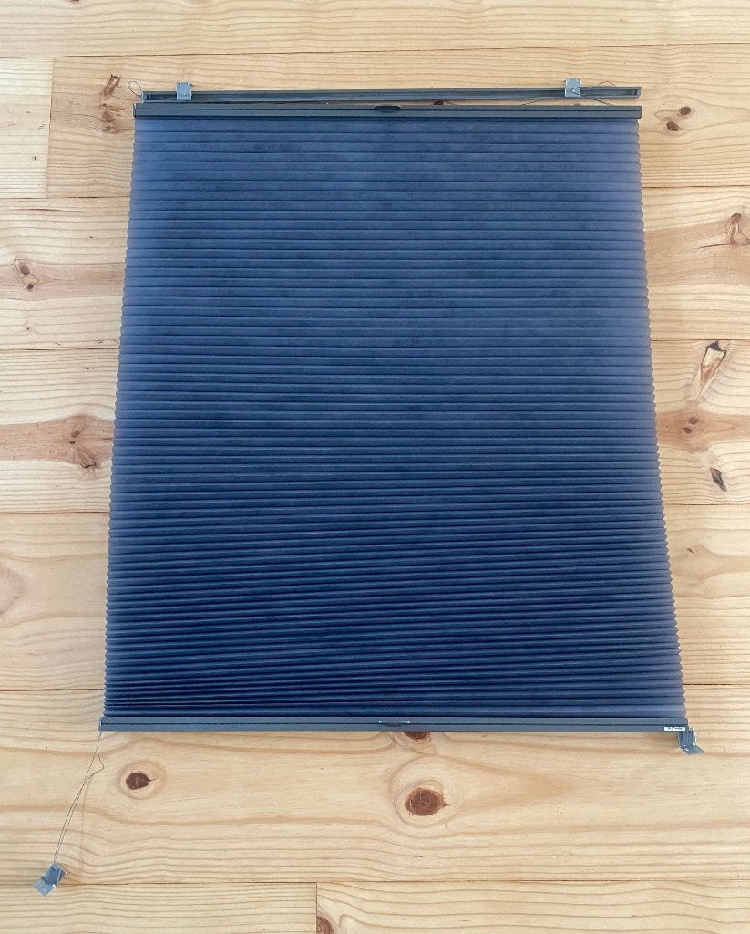 Sunway Duette Shades Plissé Gordijn - 86,5 x 130 cm, Ophalen, Zo goed als nieuw, Grijs, Gordijn