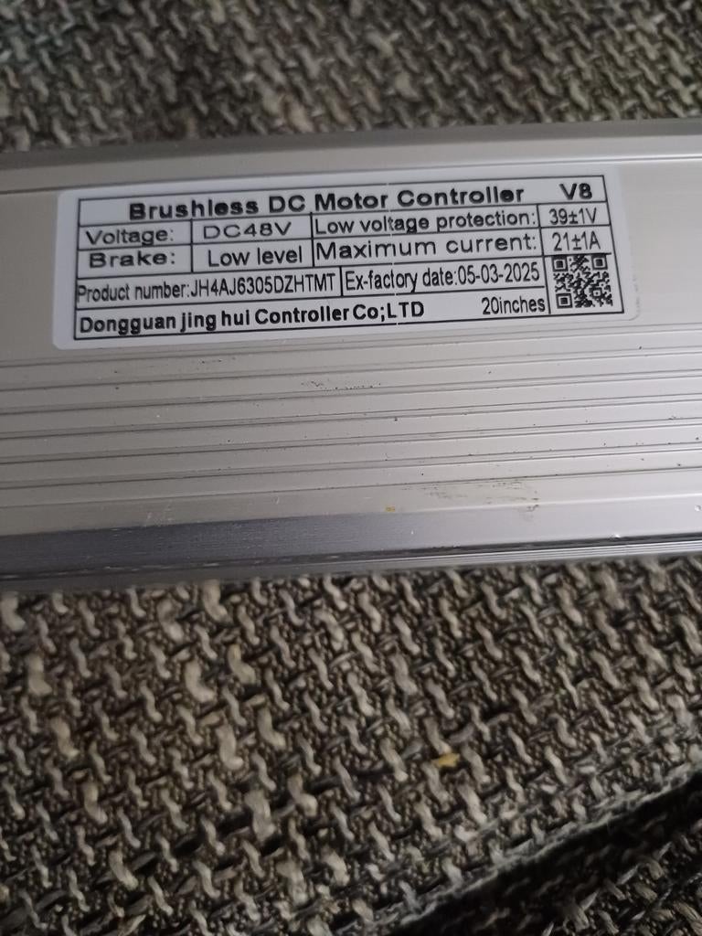 V8 Borstelloze DC Motor Controller 48V 21A, Ophalen of Verzenden, Nieuw
