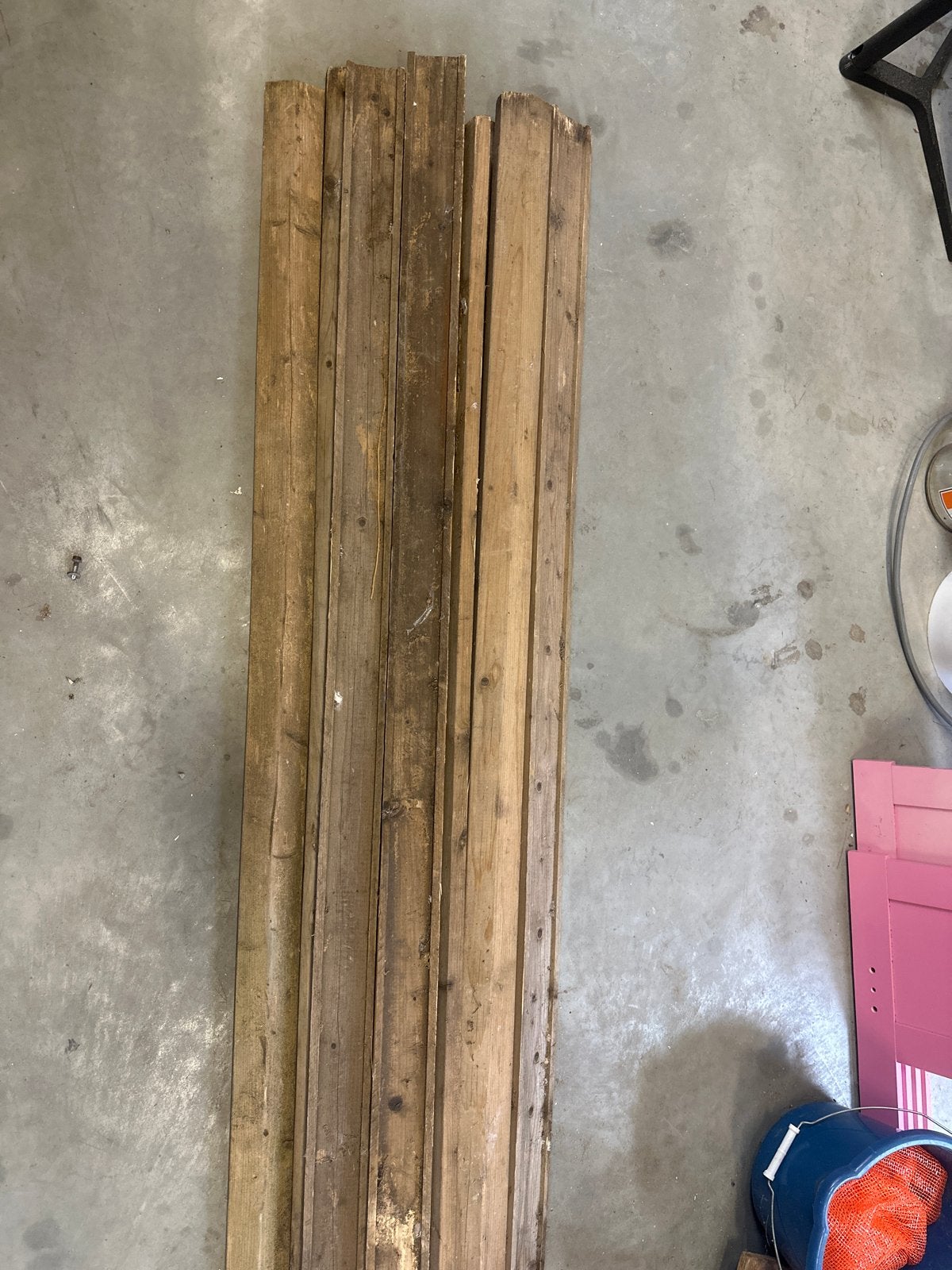 11x Afdekplank voor schutting - Nooit gebruikt, Tuin en Terras, Schuttingen, Zo goed als nieuw, Hout, Ophalen