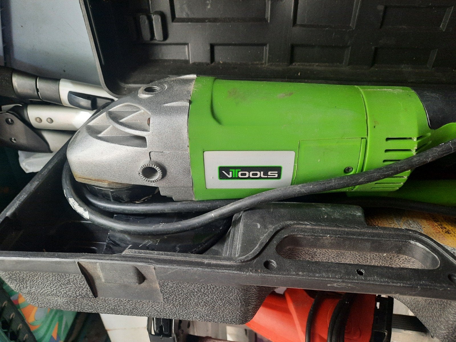 NT Tools Haakse Slijpmachine met slijpschijf, Doe-het-zelf en Verbouw, Ophalen, Gebruikt, 700 tot 1000 watt, Haakse handslijpmachine