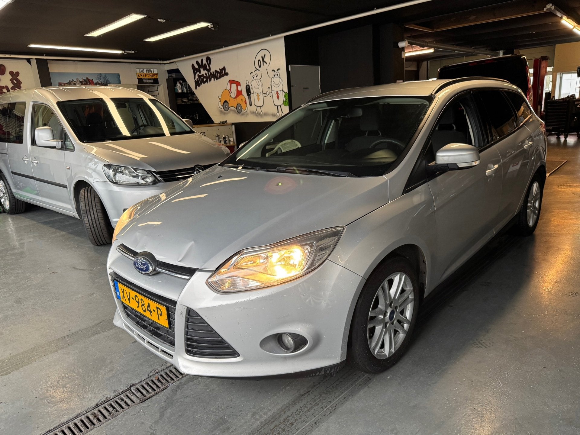 Ford Focus Wagon 2.0 TDCI Titanium, Auto's, Ford, Euro 5, Gebruikt, 4 cilinders, Diesel