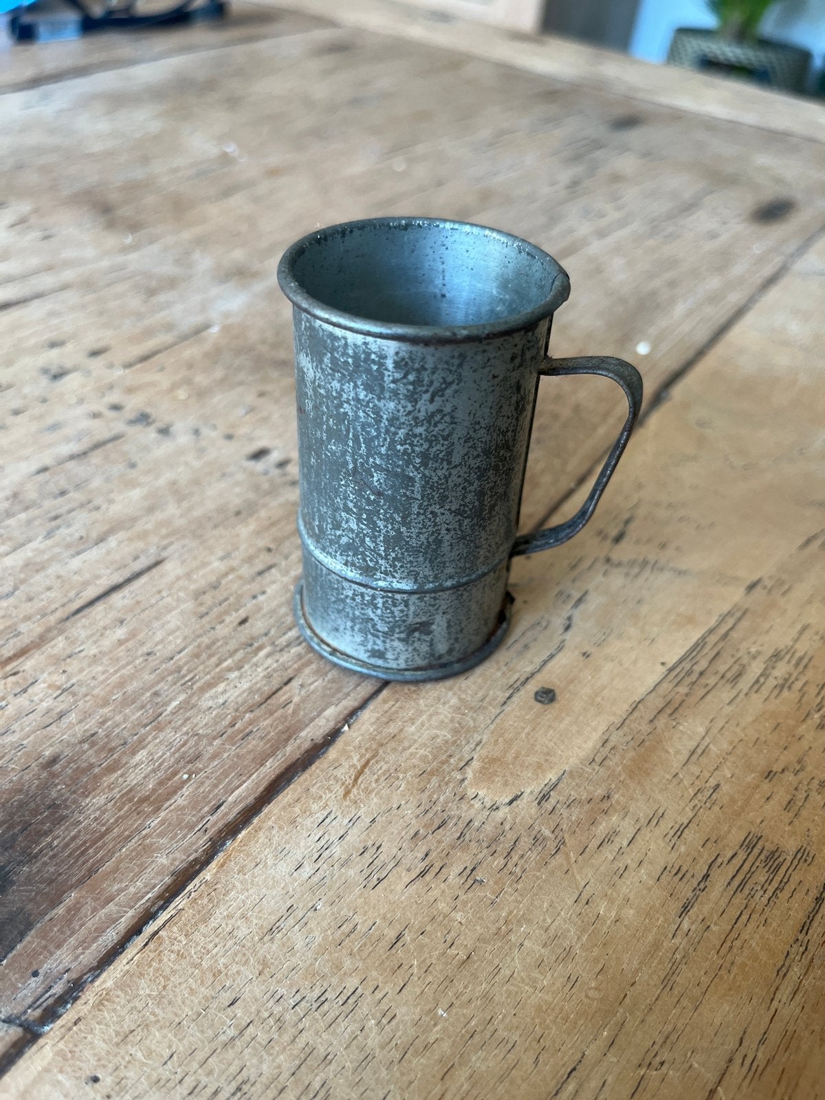 Antiek koffie loodje - Vintage verzamelobject, Antiek en Kunst, Ophalen of Verzenden