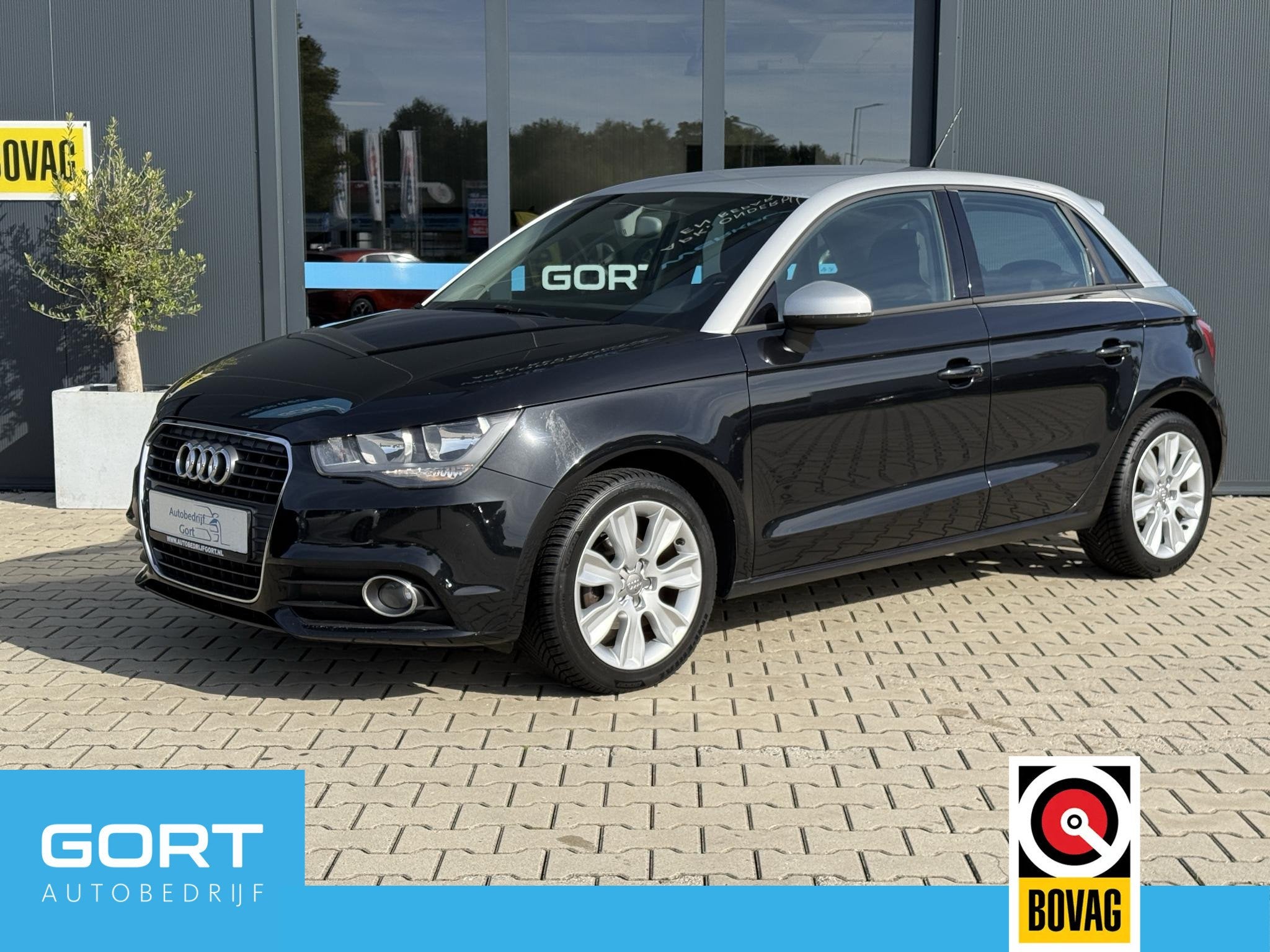 Audi A1 Sportback 1.2 TFSI Attraction AIRCO!, Auto's, Voorwielaandrijving, Euro 5, 86 pk, Zwart