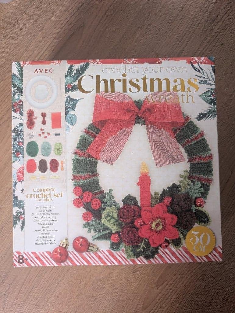 Maak je eigen kerstkrans, Ophalen, Nieuw, Knutselwerk
