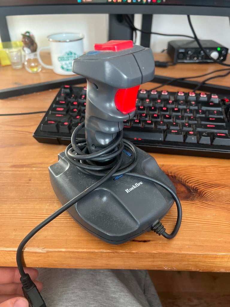 Rockfire joystick voor de verzamelaar, Ophalen of Verzenden, Gebruikt