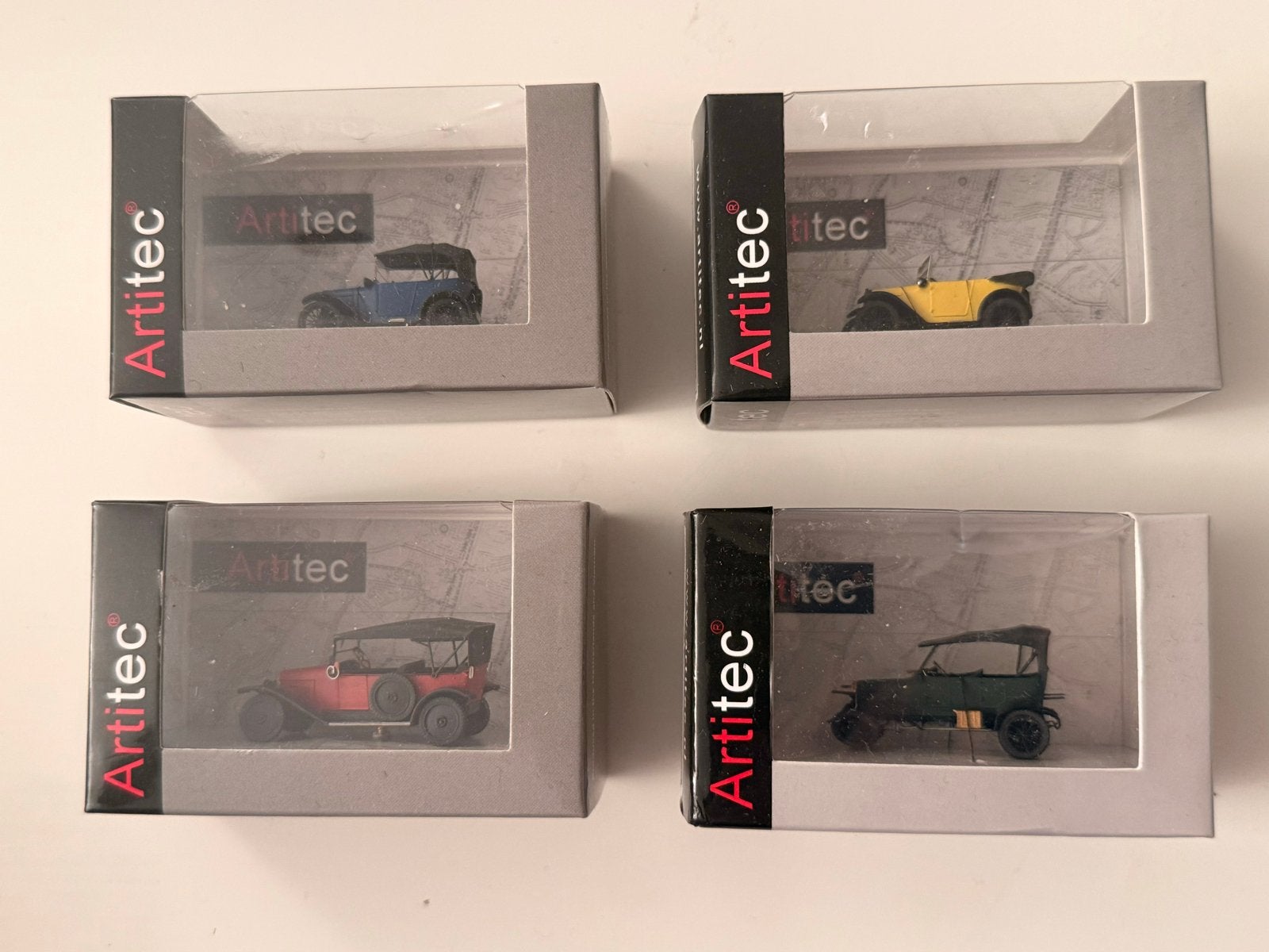 Artitec Miniatuur Auto's - Set van 4 (Austin, Citroën, Wande, Ophalen of Verzenden, Nieuw, Auto, Overige merken