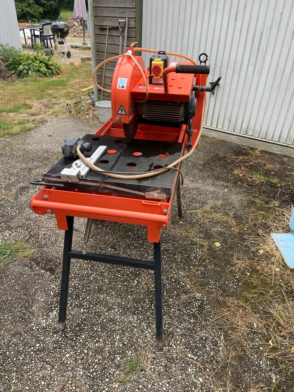 Norton Clipper CM42 Masonry Zaagmachine - Zo goed als nieuw, Doe-het-zelf en Verbouw, Gereedschap | Zaagmachines, Ophalen, 70 mm of meer