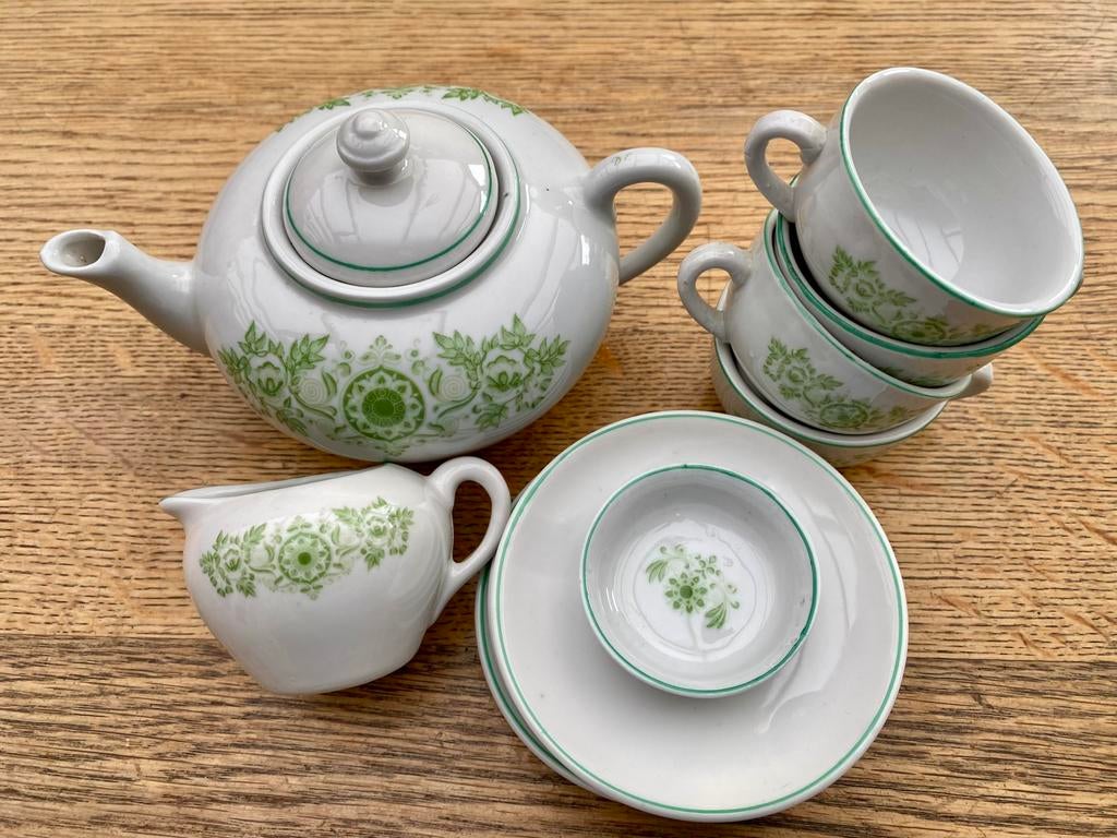 DE serviesje Groen, Ophalen of Verzenden